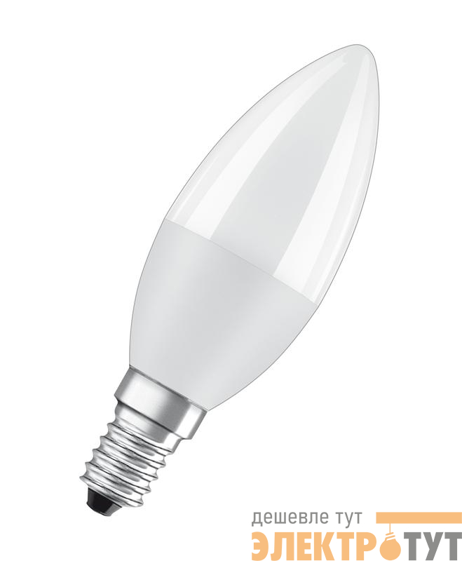 Лампа светодиодная LED Value LVCLB75 10SW/865 230В E14 10х1 RU OSRAM 4058075579262