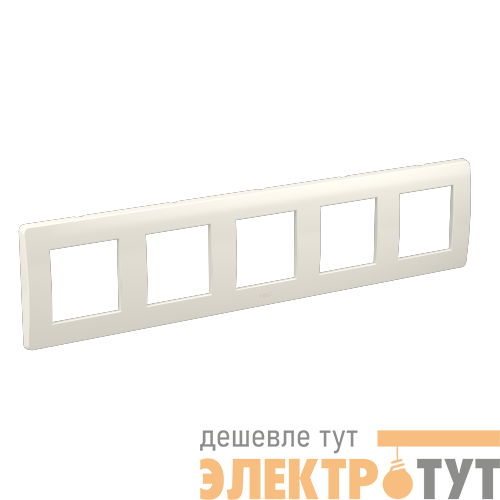 Рамка 5-м 5х2мод. Brava бел. RAL9010 DKC 75015W