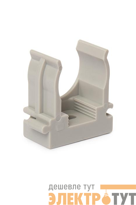 Держатель для труб (клипса) d16мм для монтажн. пистолета пластик. RAL7035 OBO 6836301