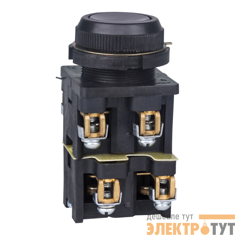 Выключатель кнопочный КЕ 012 У3 исп.1 черн. КЭАЗ 264485