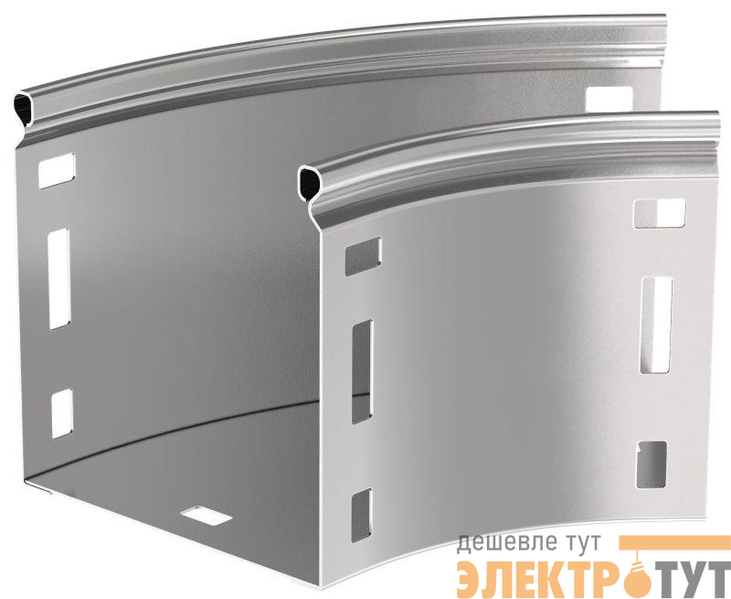 Угол для лотка плавный 45град. 300х100 Г01 ESCA IEK CPG01-0-45-100-300