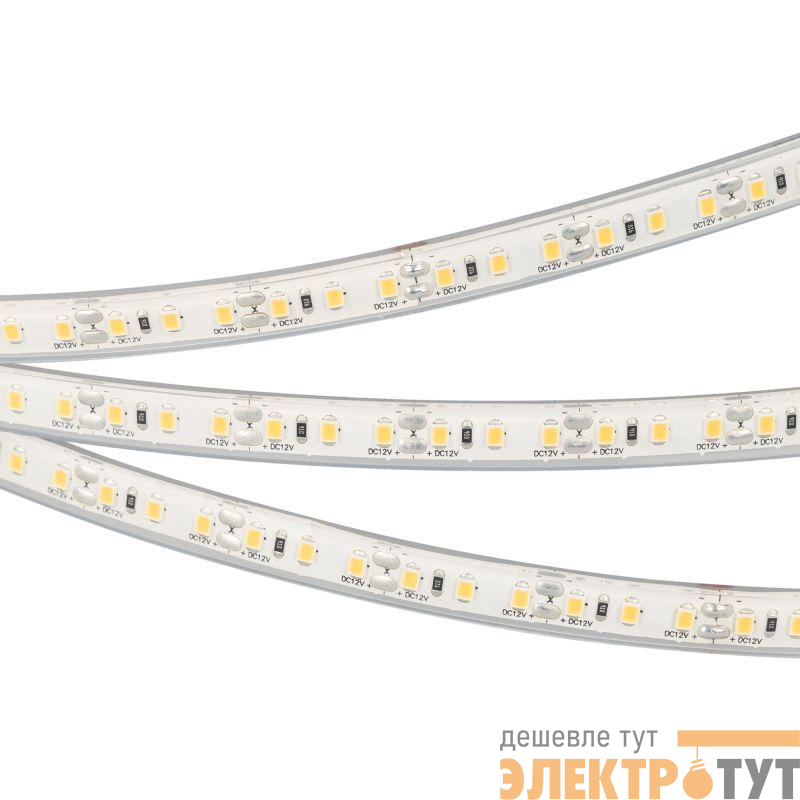 Лента светодиодная RTW-PU-A120-10.5mm 12V Day 4000К 16.8Вт/м IP68 Wire 2м герметичная (уп.5м) Arlight 029597(3)