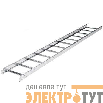 Лоток лестничный 300х100 L6000 сталь 1.5мм гор. оцинк. DKC LA1030HDZ