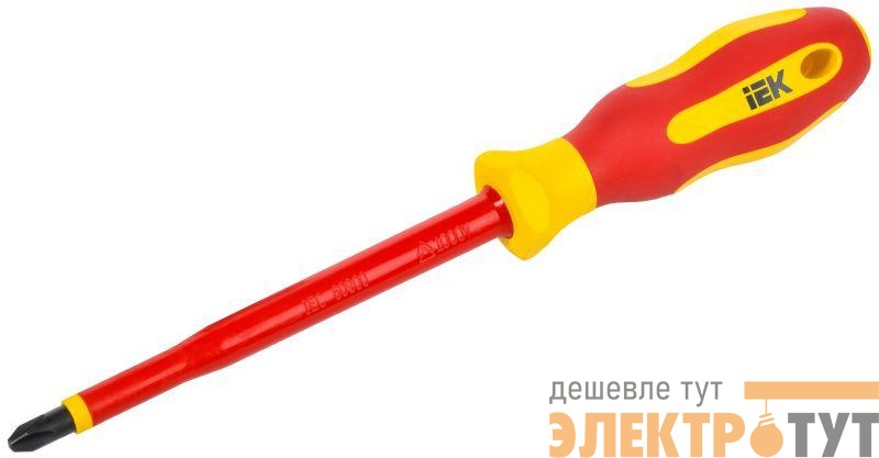 Отвертка диэлектрическая PH3х150 Т2 ARMA2L 5 IEK A2L5-SC30-T2-PH-30-150