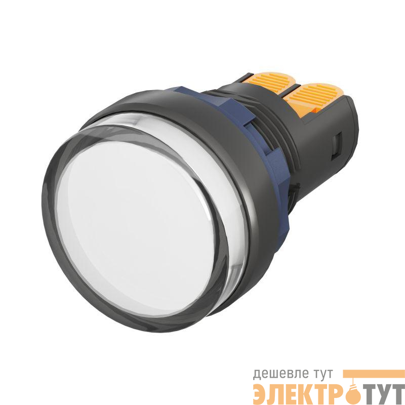 Индикатор сигнальный со встроенным диодом 9-24В бел. DKC M22L-F24WPP