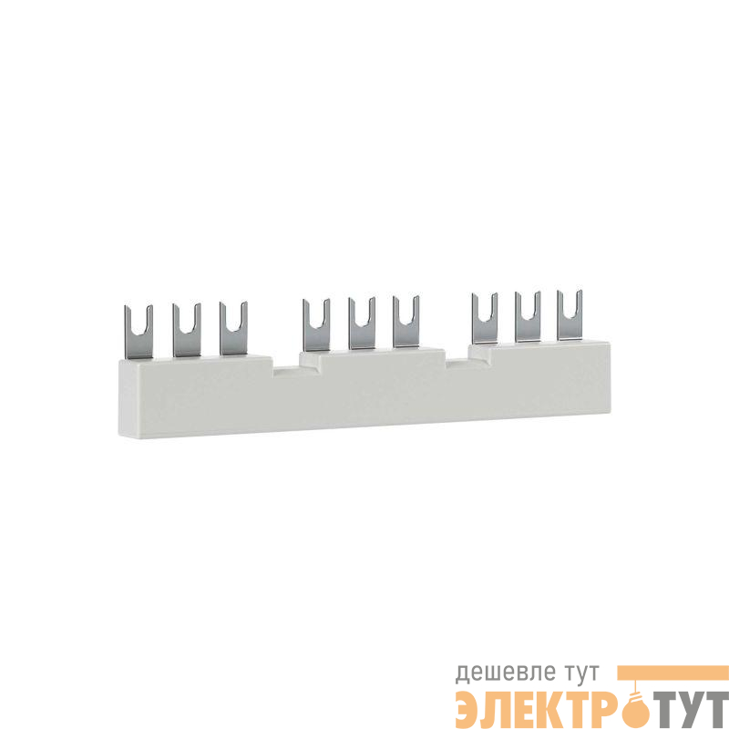 Разводка шинная 3ф для параллельного соединения 3х автоматических выключателей DMP32 с доп.контактами YON DMP32CL54-3