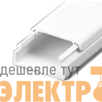 Кабель-канал 20х10 L2000 с двойн. замком пластик Урал Пак КК-19020010-160