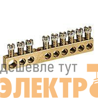 Клеммник без изол. 1х(6-25)+24х(1.5х16) син. Leg 004807