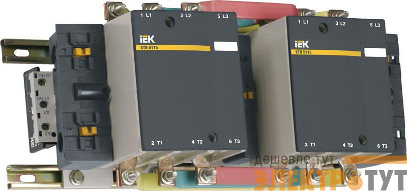 Контактор КТИ-52253 реверс 225А 230В/АС3 KARAT IEK KKT53-225-230-10