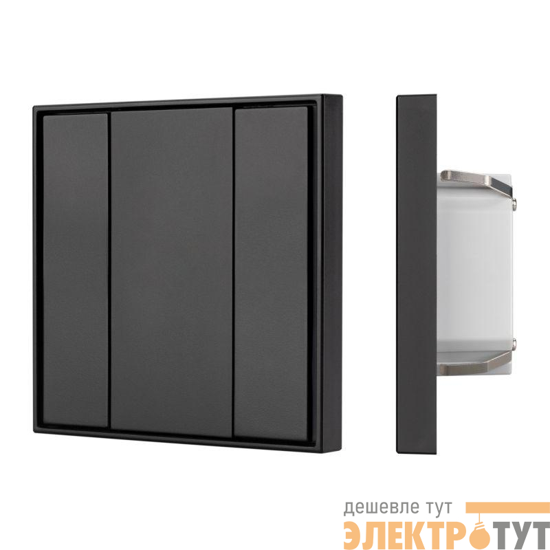 Панель KNX-223-2-BLACK (BUS) (IP20 пластик) INTELLIGENT ARLIGHT 028757