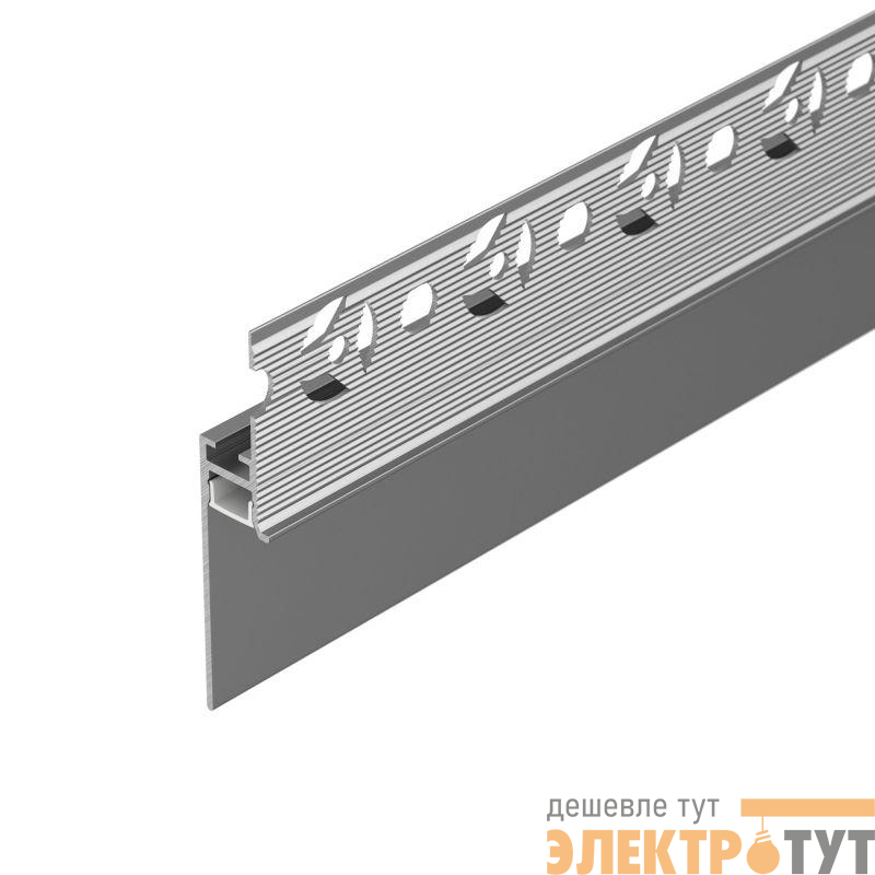 Профиль PLINTUS-FANTOM-H35-2000 ANOD L2000 алюм. Arlight 048687