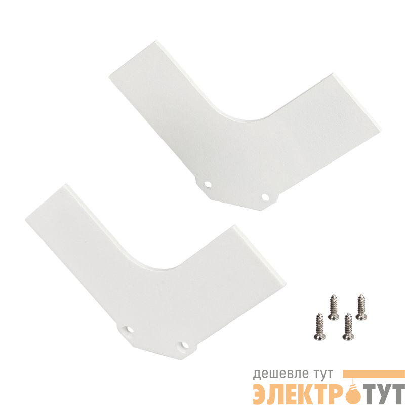 Заглушка ARH-V-DUAL-HID WHITE глухая алюм. Arlight 035647