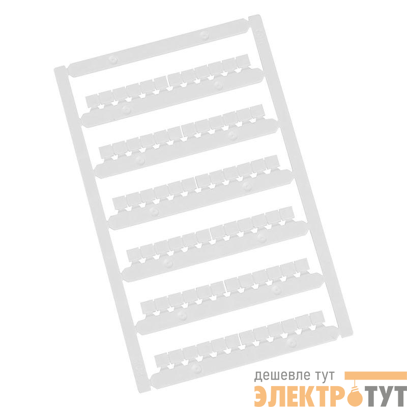 Маркировка Ш=2мм без надписей 72 шильдика OptiClip MC2 КЭАЗ 349606