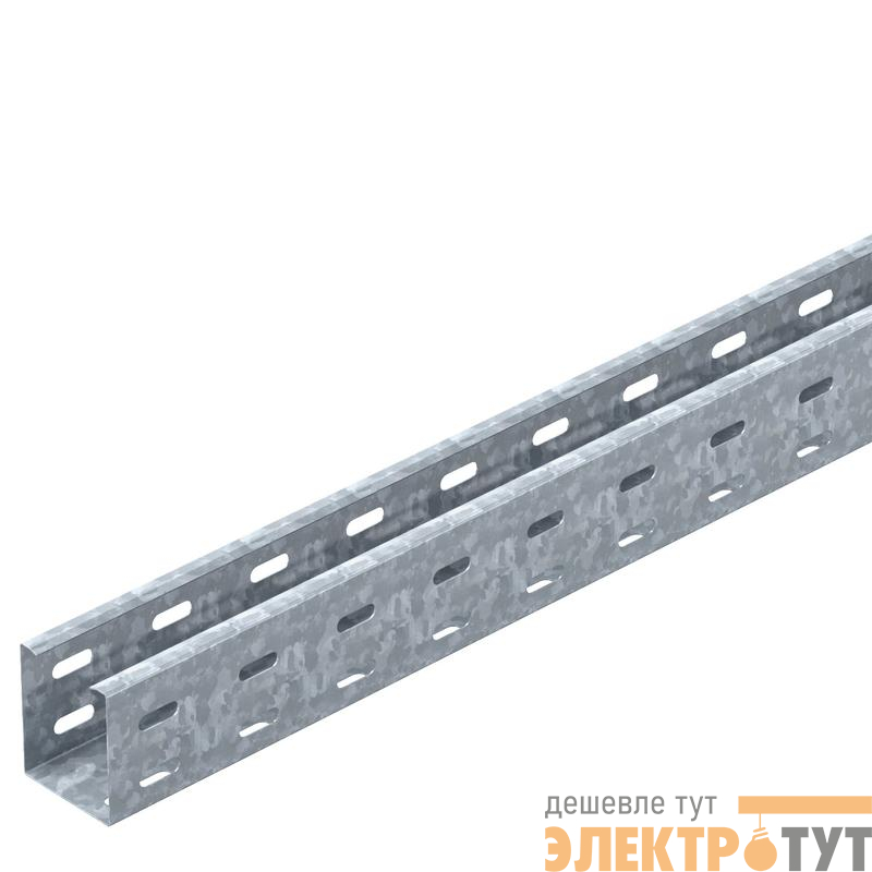 Лоток листовой перфорированный 60х50 L3000 сталь 0.7мм LKS 605 FT RU гор. оцинк OBO 6838048