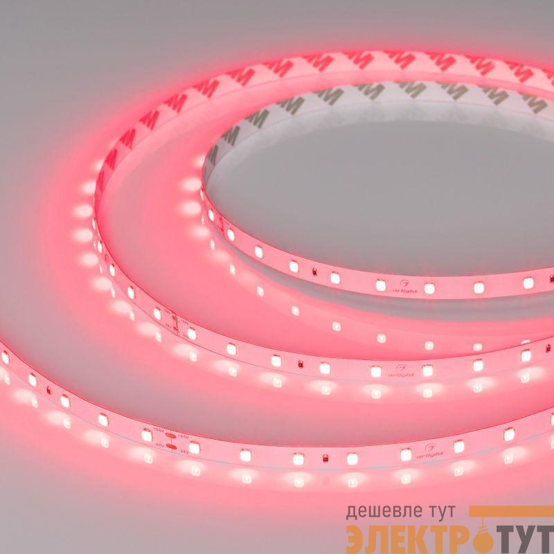 Лента светодиодная FITOLUX-A66-8mm 24V Red660 11Вт/м IP20 открыт. (уп.5м) Arlight 045214