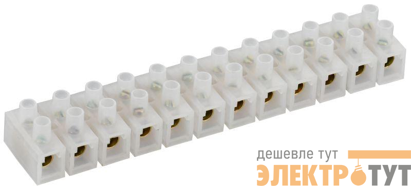 Колодка клеммная ЗВИ-80 10-25кв.мм 12пар GENERICA UZV10-080-025-K01-10-G