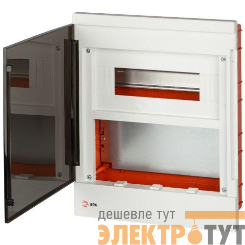 Щит распределительный со слаботочным отсеком MultiBox bs-12f встраиваемый пластиковый 12 модулей IP40 Эра Б0059316