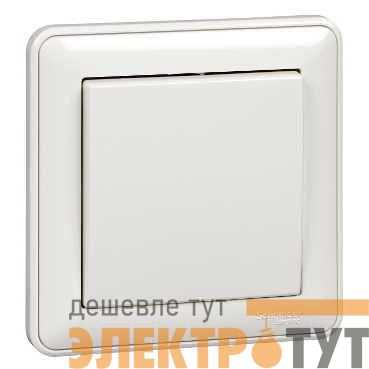 Выключатель 1-кл. СП W59 10А IP20 10AX в сборе бел. SE VS110-154-18