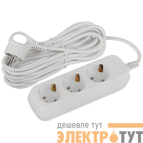 Удлинитель 3х7м с заземл. ПВС 3х1 UDL-16-370-E Greenline Эра Б0065059