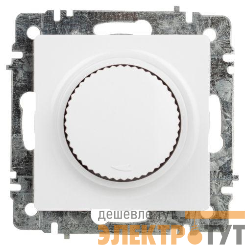 Светорегулятор поворотный СП Accent 6-401-01 600Вт 230В IP20 бел. Intro Б0063668