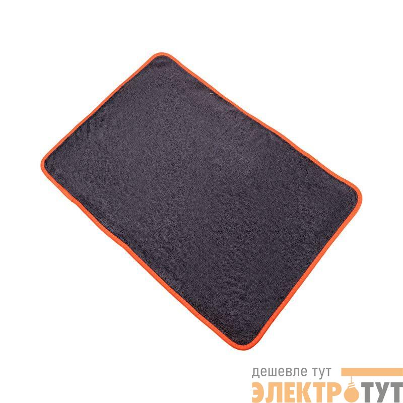Салфетка из микрофибры автомобильная 40х40см 600 гр/кв.м 1 шт. Rexant 80-0805