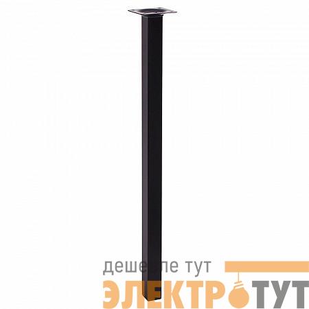 Ножка квадратная нерегулируемая 25х25х800мм метал. черн. Tech-Krep/Zitar 152129
