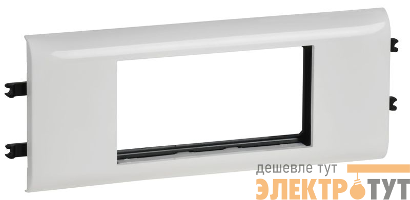 Суппорт 4мод. Mosaic для кабель-канала DLP с крышкой 65мм ИЭК Leg 010954