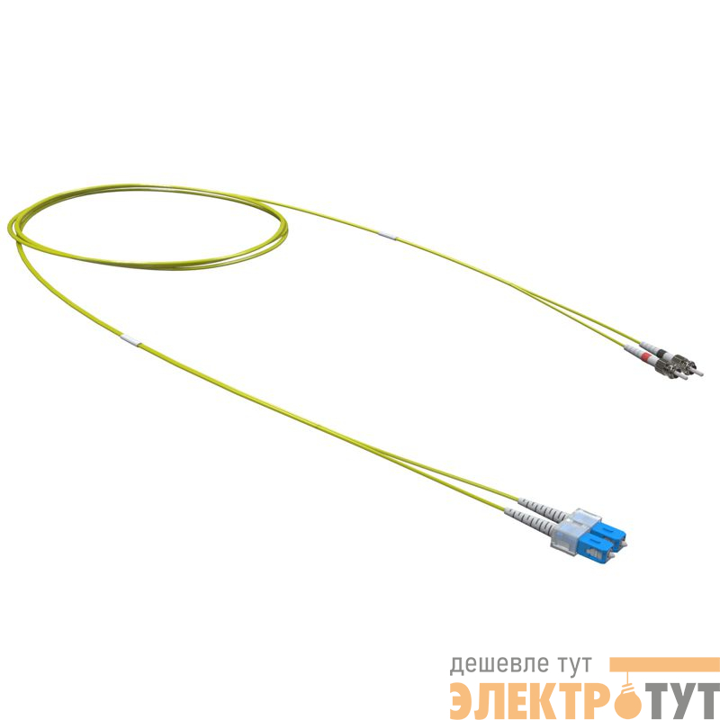 Шнур оптический коммутационный переходной Duplex SC-UPC/ST-UPC 9/125 OS2 3м DKC RNPC9DCUSU3