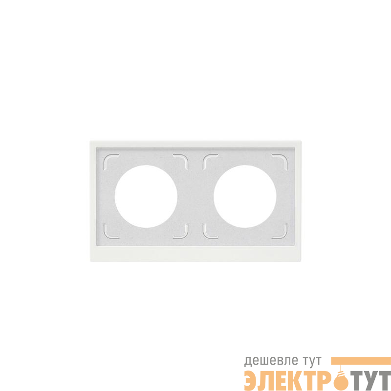 Рамка 2-м KANT IP44 бел. магнолия DKC 7000944