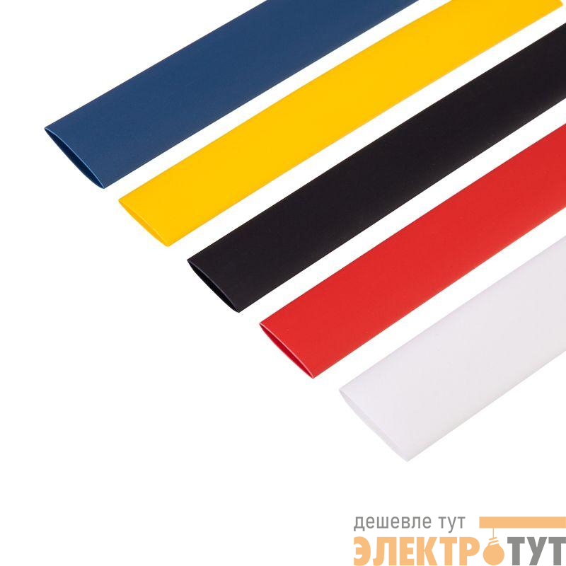 Набор трубок термоусадочных №2 AUTO PLUS ТУТ нг (уп.20шт по 10см) Rexant 29-0102