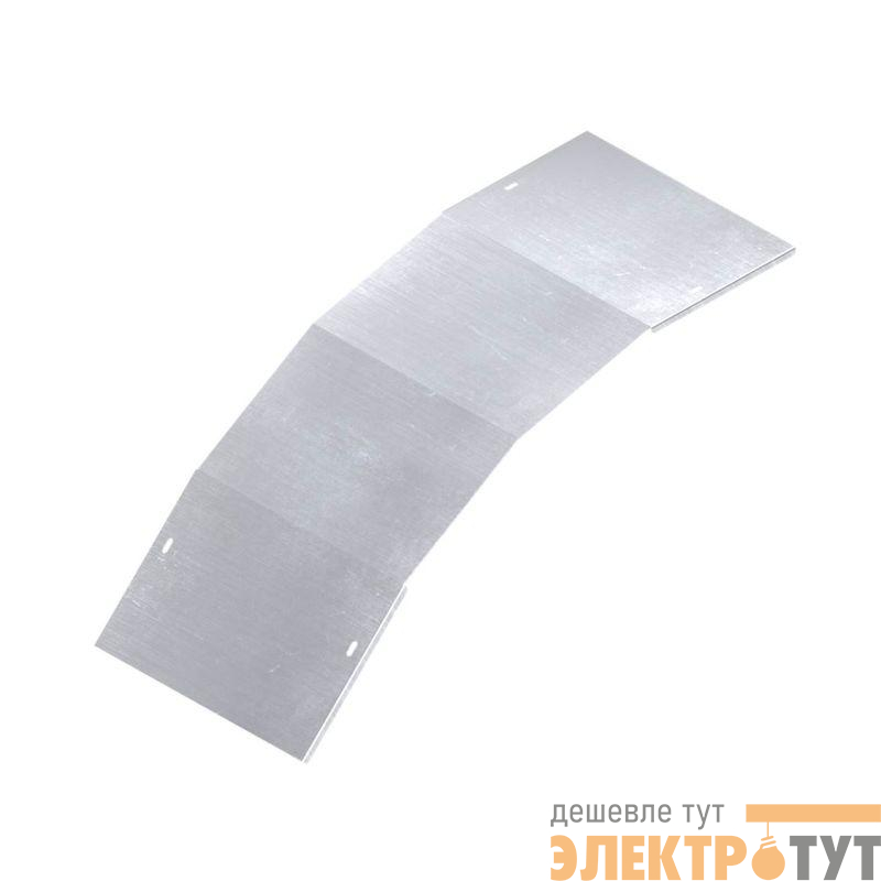 Крышка на угол вертикальный внешний 45град. 100х300 R600 в компл. с крепеж. элементами цинк-ламель DKC LKO0163KZL