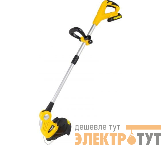 Триммер аккумуляторный GET-20-2Li (GET-18-2Li) ЕА+ с АКБ 2А.ч и заряд. устр. в комплекте HUTER 70/1/9