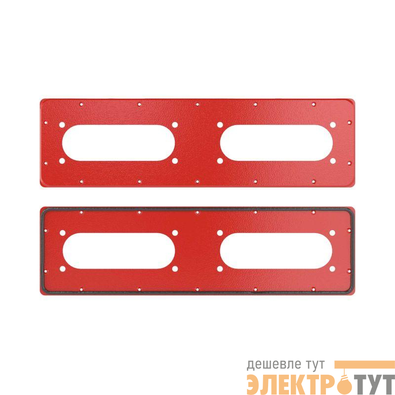 Фланец для ST с перфорацией тип 5 красн. DKC R5FPST03-RAL3000