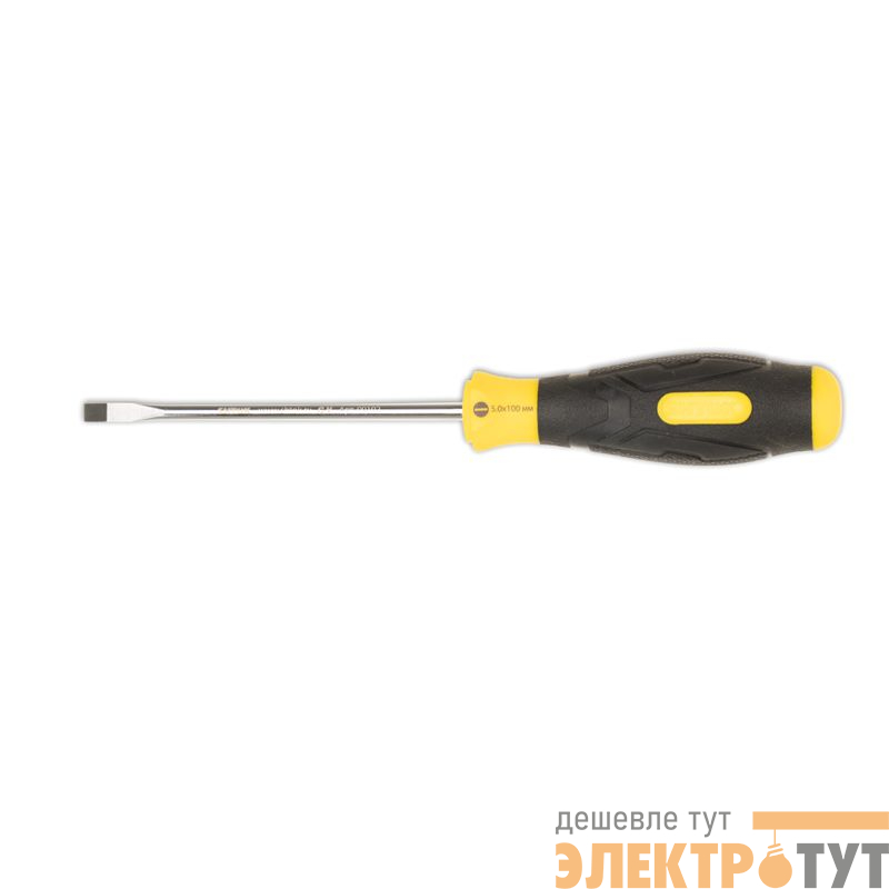 Отвертка SL 5х100мм (09102) SHTOK 376319