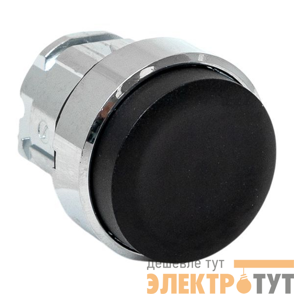 Механизм кнопки исполнительный XB4 IP65 выпирающая возвратный без фиксации без подсветки черн. EKF XB4BL-BL-65