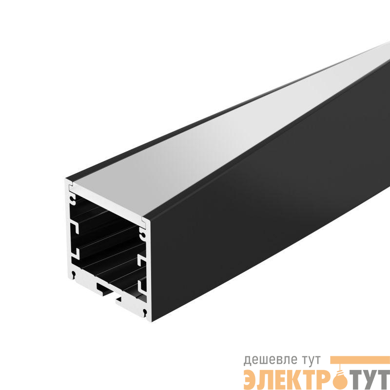 Профиль SL-ARC-3535-TWIST90L-400 BLACK алюм. Arlight 032679