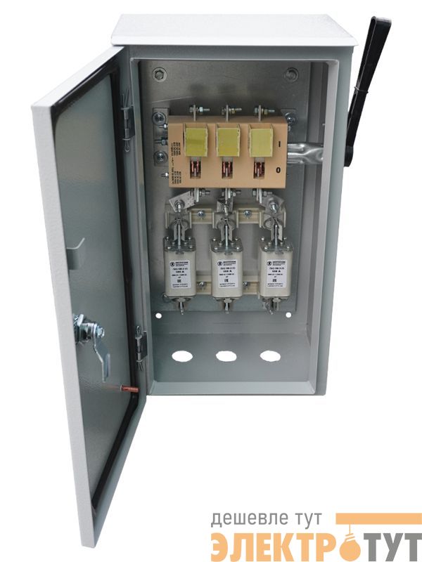 Ящик силовой ЯРВ-100-54 УХЛ2 с ППН-33 100А IP54 держатель медь Электротехник ET556159