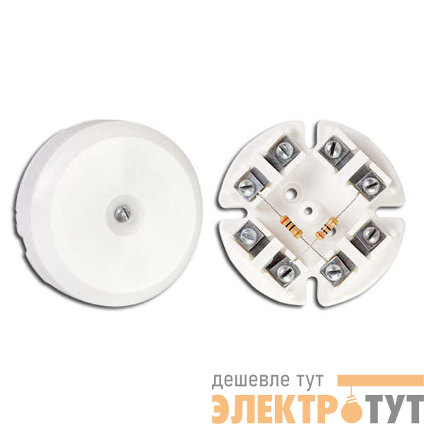 Коробка коммутационная УК-2Р разветвител. низковольт. с резисторами SLT 10281