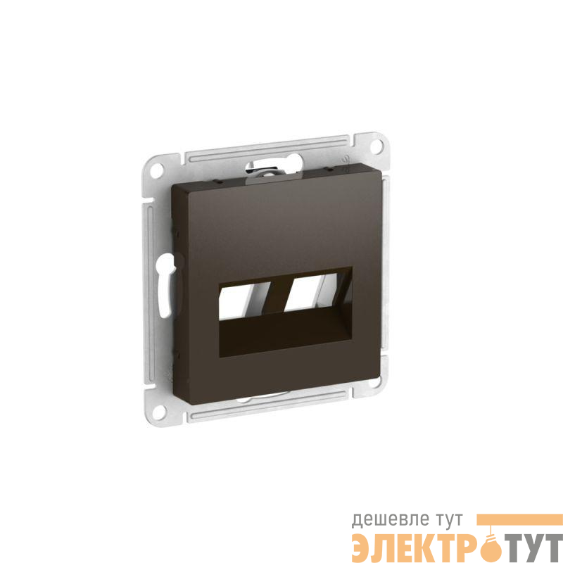 Накладка двойная AtlasDesign для информационных функций типа Keystone мокко SE ATN000690