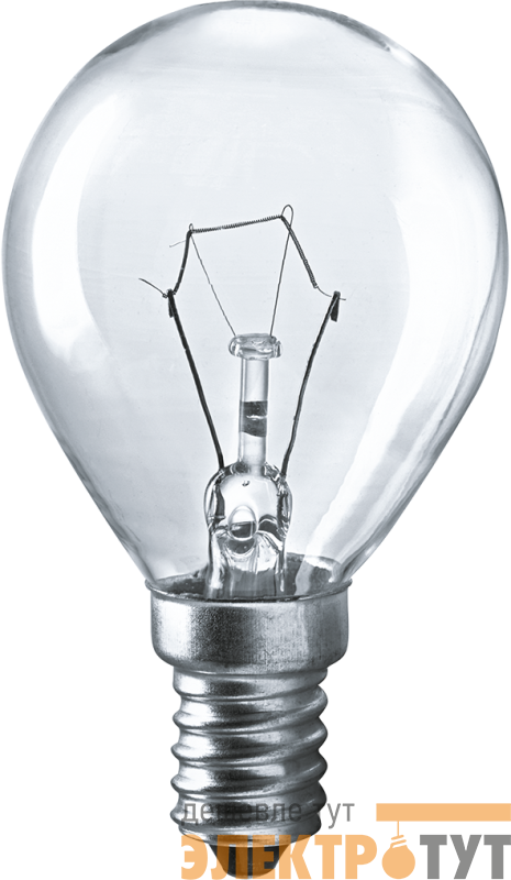 Лампа накаливания 94 316 NI-C-60-230-E14-CL (КНР) Navigator 94316