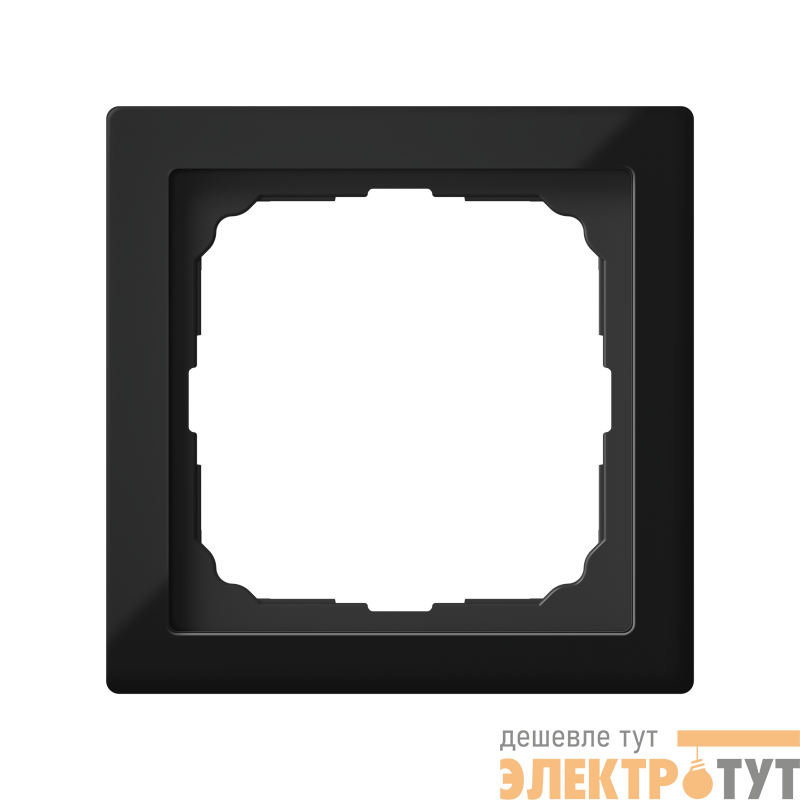 Рамка 1-м ArtGallery Pure матов. органич. стекло черн. SE GAL331001