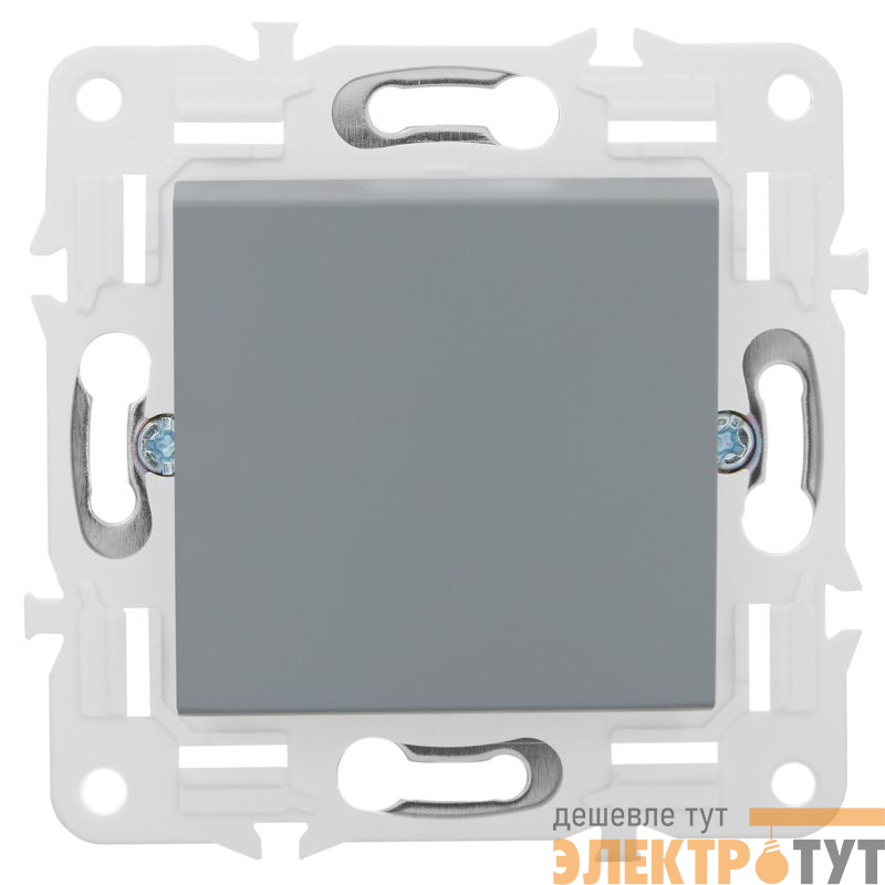 Выключатель перекрестный 1-кл. SKANDY 10А SK-V03Gr сер. IEK SK-V13-0-10-K03