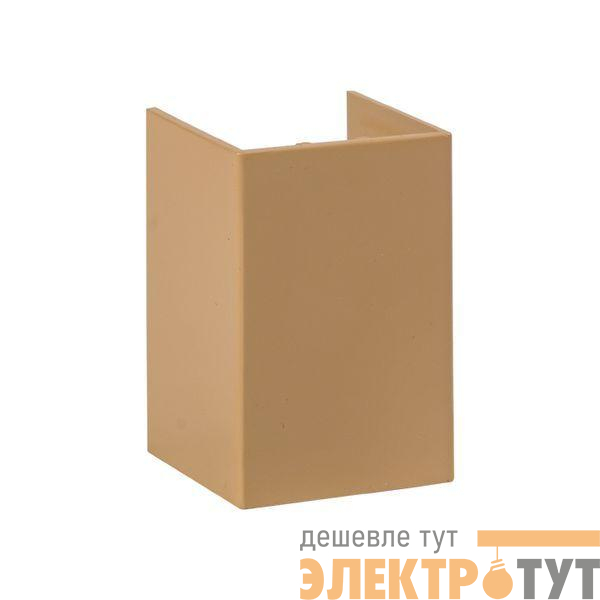 Соединитель на стык 25х25 под свет. дерево Plast PROxima (уп.4шт) EKF conl-25-25x4