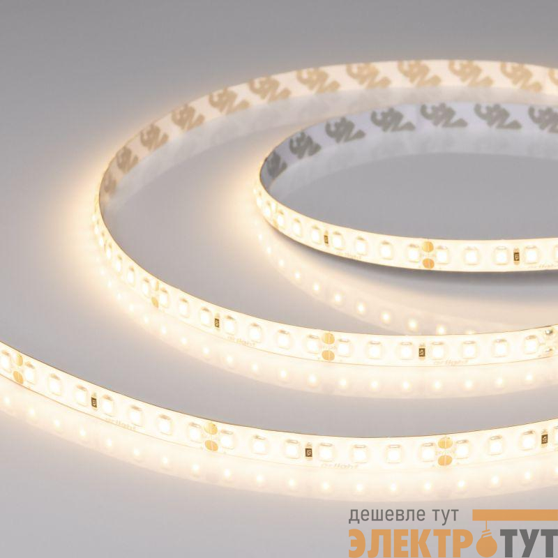 Лента светодиодная RTW-SE-A140-8mm 24В Warm 3000К 5Вт/м IP65 герметичная (уп.5м) Arlight 057516