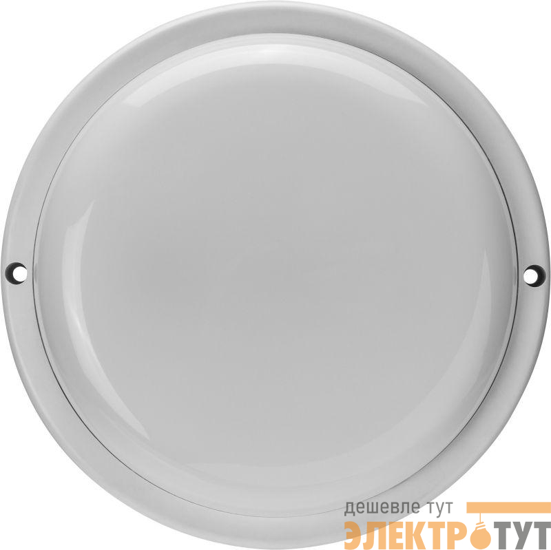 Светильник светодиодный 90 345 OBL-R4-12-4K-WH-IP65-LED-SNRM с микроволновым датчиком ОНЛАЙТ 90345
