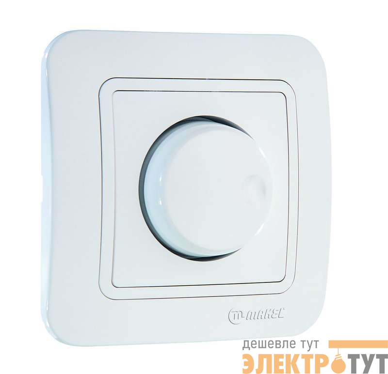 Светорегулятор СП 600Вт Lillium бел./бел. Makel 70011
