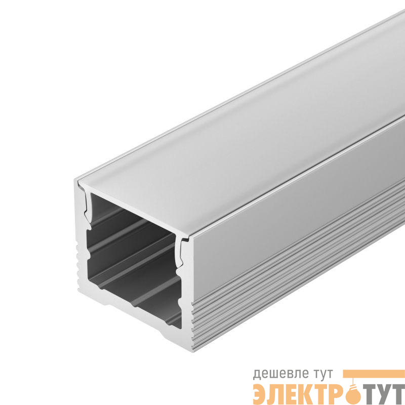 Профиль SL-SLIM-H13M-2500 ANOD+OPAL L2500 с экраном алюм. Arlight 025869