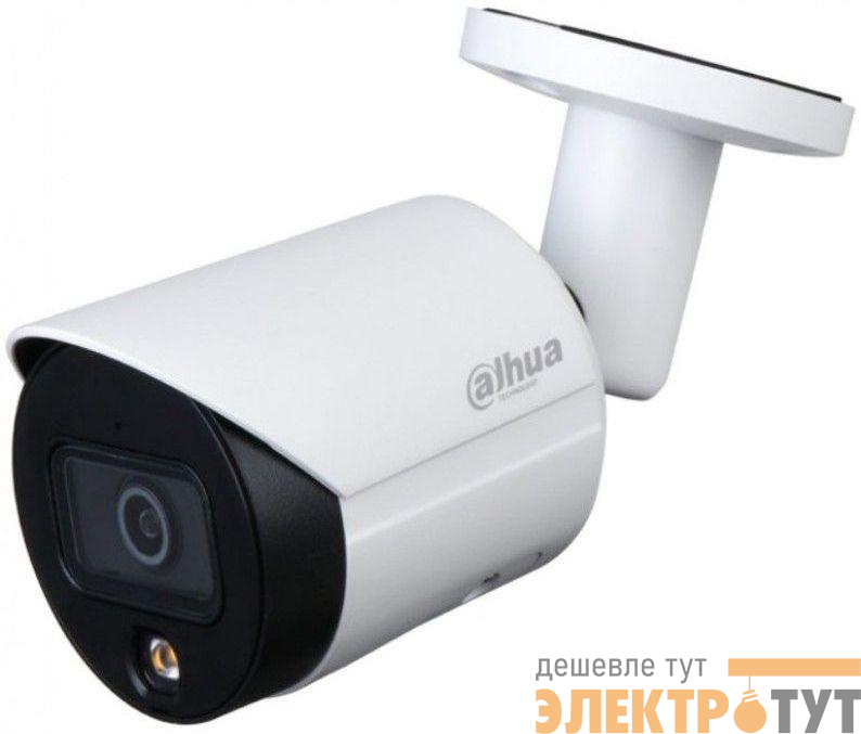 Видеокамера IP DH-IPC-HFW2239SP-SA-LED-0360B 3.6-3.6мм цветная бел. корпус Dahua 1405675