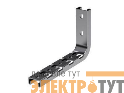 Консоль для проволочного лотка легкая осн.100 2мм сталь DKC FBC3010