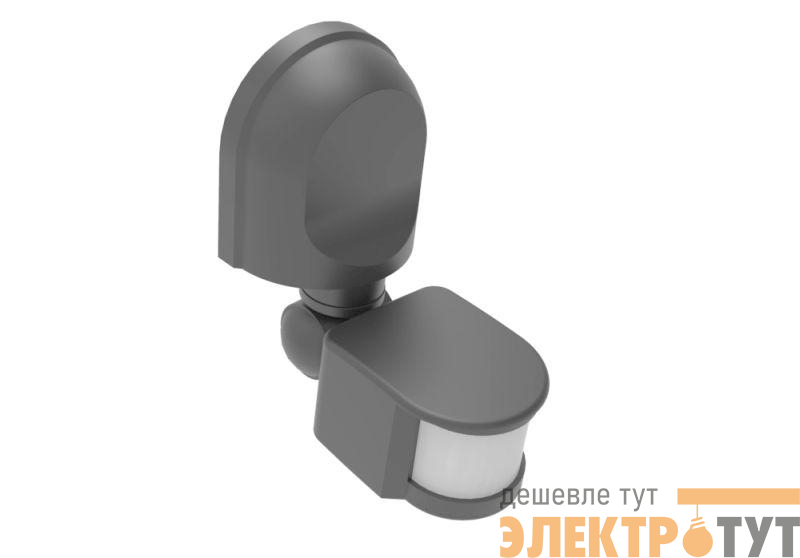Датчик движения инфракрасный ДДИ-101 02 1200Вт 2-12м 180град. черн. DEKraft 60133DEK